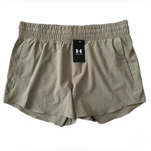 Under Armour Women's Flex Woven Shorts 3” Sage Green Size XL